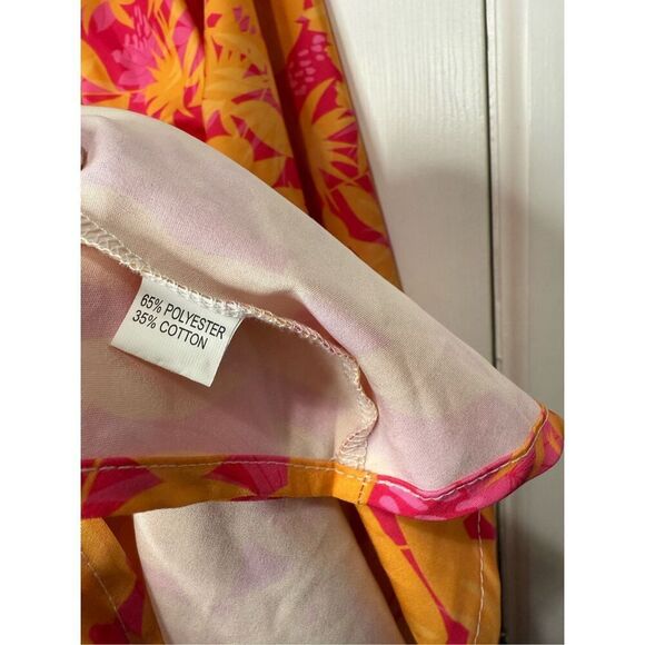 Tropical print dress size Medium - Picture 7 of 8